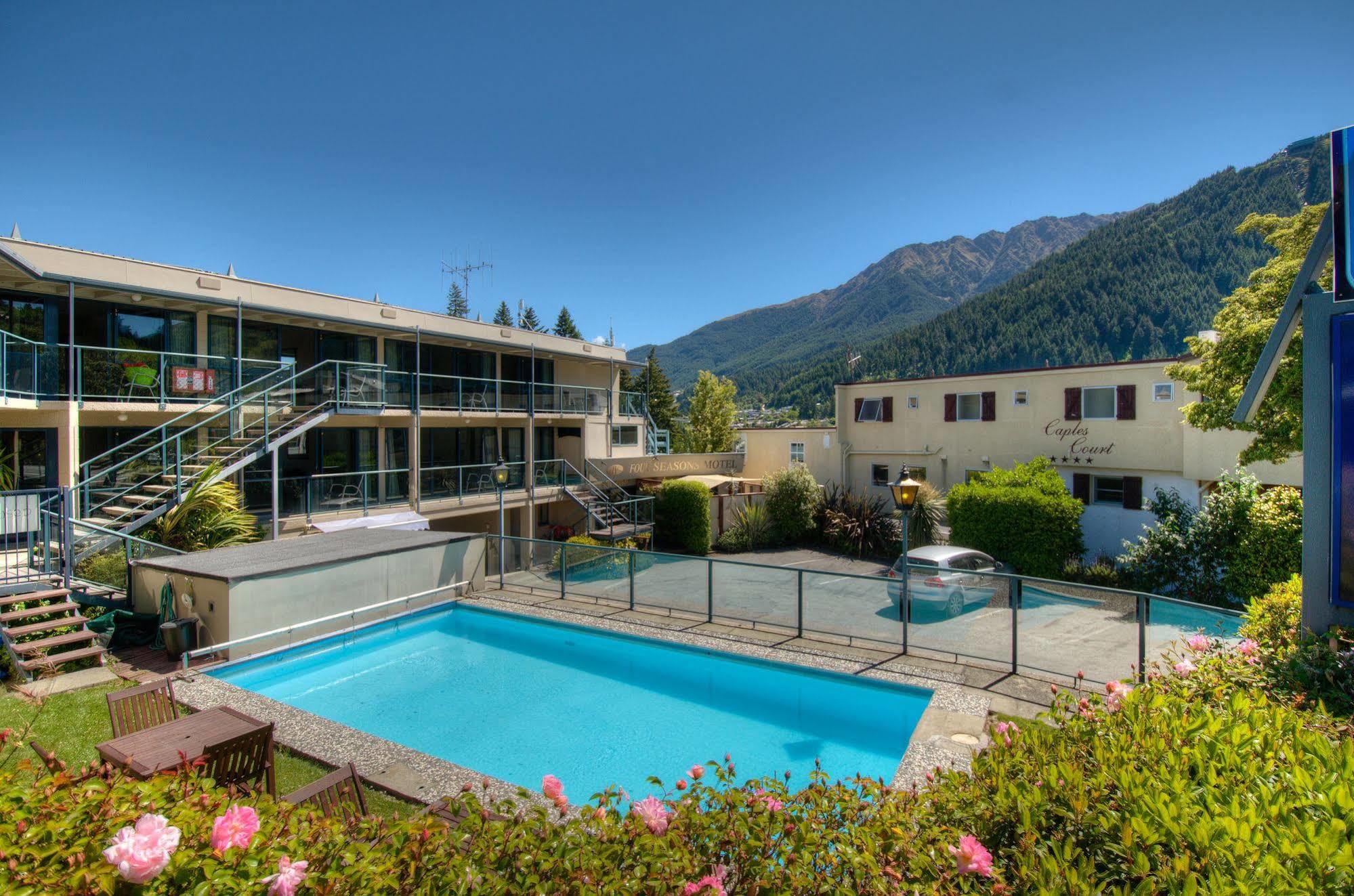 Four Seasons Motel Queenstown Exterior foto